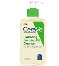 CeraVe Hydrating Foaming Oil Cleanser for Dry to Very Dry Skin 12.0fl oz - £31.69 GBP