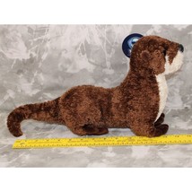 Aurora World Sea River Otter 15” Long Stuffed Plush Toy Soft Brown Tan - £7.63 GBP