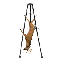 VEVOR Tripod Deer Hoist,500lbs,Gambrel,Manual Winch,Hunting Skinning/Cle... - $123.99