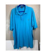 Polo Ralph Lauren Pima Soft Touch Big Men’s Polo Shirt Blue Brown Pony S... - $46.18 CAD