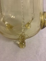 Vintage Heisey Empress Yellow Water Pitcher with Dolphin Feet - 3 footed... - $69.29