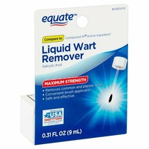 Equate Maximum Strength Liquid Wart Remover, 0.31 fl oz.. - £12.65 GBP