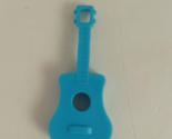 2004 Milton Bradley Buckaroo! Replacement Parts Plastic Guitar Blue - $2.96