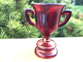 Victorian Toothpick Trophy Pattern Ruby Flash - $26.02