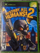 Destroy All Humans 2 (Microsoft Xbox, 2006) CLEANED &amp; TESTED - £8.56 GBP