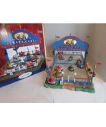 Lemax Village Crazy Bumper Cars Amusement Ride Animated Music Boxed - €113,17 EUR