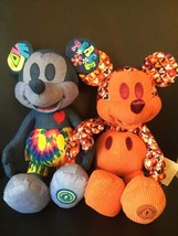 Lot of 2 NWT Disney Store June+July Mickey Mouse Memories Plush - £42.65 GBP