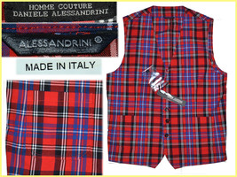 DANIELE ALESSANDRINI Vest Man L Made In Italy *DISCOUNT HERE* DA01 T1P - £34.41 GBP