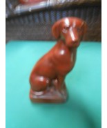 Great Collectible Vintage CHCOLATE LAB DOG Single Bookend..Heavy Resin 7.5&quot; - £19.13 GBP