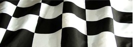Waving Checkered Flag Adhesive Vinyl Wrap Matte Finish NON Laminated 12&quot;... - $26.73