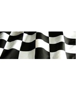 Waving Checkered Flag Adhesive Vinyl Wrap Matte Finish NON Laminated 12&quot;... - $36.33 CAD