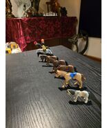 Lot Of 8 Vintage 1974 Geobra Playmobil Horse Pony Toy Assorted Colors 2 ... - $36.55 CAD