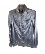 Gianfranco Ferre Jeans Vintage 1970s Zip Blouse Shirt XL Norma D Legge I... - £59.45 GBP