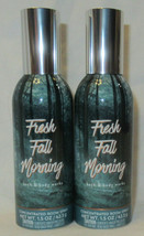 Bath &amp; Body Works Concentrated Room Spray Lot Set of 2 FRESH FALL MORNING - $28.01