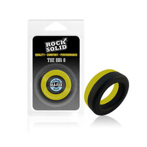 Rock Solid Big O Ring Black/ Yellow - $11.83