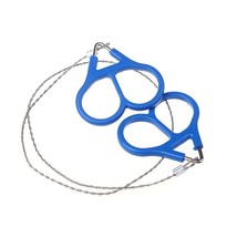 1PC Stainless Steel Wire Saw Handheld  Steel Rope Chain Saw EDC Outdoor Camping  - £30.70 GBP