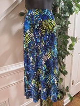 Evan Picone Womens Blue Sleeveless Cowl Neck Top &amp; Skirt Two Piece Set S... - $35.00