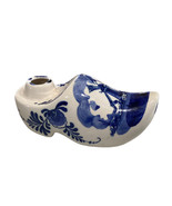 Delft Holland Shoe Clog Candlestick or Mini Bud Vase, Very Sweet - £10.62 GBP