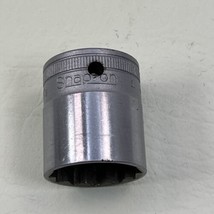 Snap-on SW-320 1/2  1in  1/2&quot; Drive 12-point Socket USA w/ Knurled Grip Vintage - £11.95 GBP