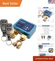 DC 12V 500A Remote Battery Disconnect Switch Smart Voltage Control Batte... - $100.74