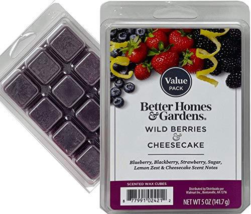 Wild Berry Cheesecake Better Homes and Gardens Wax Cubes Value Pack (12 Wax Cube - $10.25