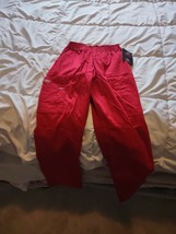 Dickies Red Missy Fit XS Red Pants-Brand New-SHIPS N 24 HOURS - £23.26 GBP