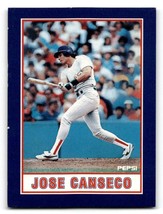 1990 Pepsi Jose Canseco #1 Jose Canseco - $1.67