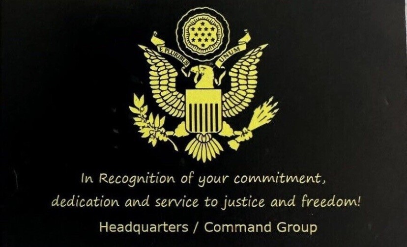 Department of Education US Government Coin DOE W/ Retirement Award Item image 4