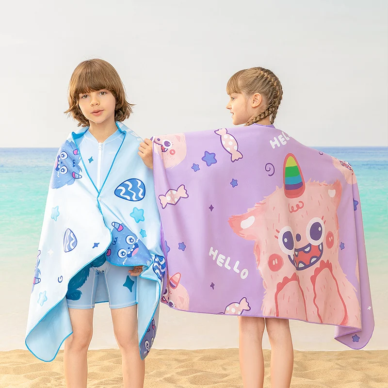 Sporting Surf Poncho Changing Towel Quick-Dry Microfiber Beach Blanket Bath Towe - £48.34 GBP