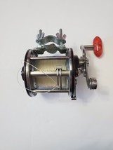 Penn Peer 209 Fishing Reel With Line Red Marble Handle - £23.56 GBP