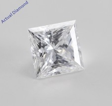 Princess Cut Loose Diamond (0.66 Ct,D,SI1(Laser Drilled)) GIA Certified - £1,130.33 GBP