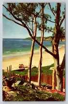 Laguna beach Postcard art colony VTG UNP union oil company cactus beach CA - £4.56 GBP