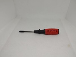 Sceptre Phillips Screw Driver Red 5&quot; - $3.61