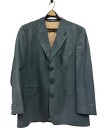 Vintage Brandini Men&#39;s Sport Coat Microfiber Suede Blazer - $67.68 CAD