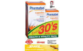 100&#39;s + 30&#39;s Pharmaton Capsules Concentrated Extract Vitamins and Mineral - $69.70
