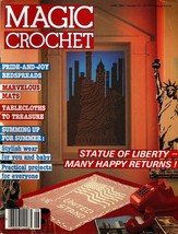 Magic Crochet Vintage Magazine Number 42 Bedspreads Mats Tablecloths Baby Wear - £7.13 GBP