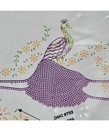 Peacock Hemstitch Edge Pillow Cases Crochet Embroidery Jack Dempsey Need... - $379.58 MXN