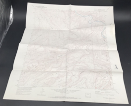 1969 Triangle Mesa Colorado Quadrangle Geological Survey Topo Map 22&quot; x ... - £7.46 GBP