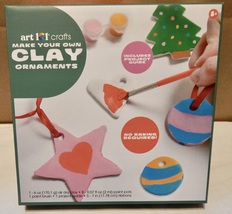 Art 101 Crafts Clay Ornaments Make Your Own No Baking Required 8+ NIB 271E - £5.79 GBP