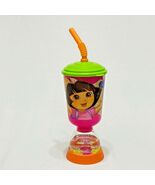 LOT OF 8 - Nickelodeon Dora the Explorer Fun Floats Sipper Drink Cup 9 oz. - $54.20