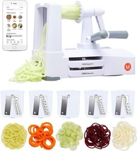 Mealthy 5-Blade Spiralizer Vegetable Slicer with Durable Stainless Steel Blades - £23.18 GBP