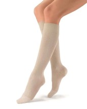 JOBST SoSoft Brocade Pattern Knee High Socks 15-20mmHg (Sand) Medium - $38.80