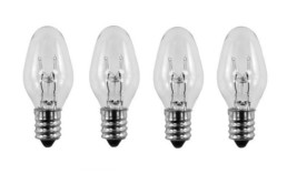 4 Pack Light Bulbs 15W for SCENTSY Plug-In Warmer Wax Diffuser 15 Watt 120 Volts - £15.73 GBP