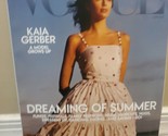 Vogue Magazine giugno/luglio 2021 copertina moda Kaia Gerber senza... - £7.50 GBP