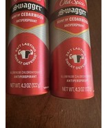 2X Old Spice Swagger Cedarwood Antiperspirant Deodorant Dry Spray 4.3oz - €11,87 EUR