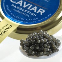 American Paddlefish Caviar - Malossol - 5.3 oz, glass jar - £150.15 GBP
