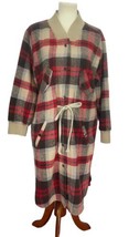 Davi &amp; Dani Women’s Plaid Cardigan Shacket Soft Flannel Long Size Medium NEW - £28.76 GBP