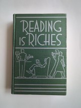 Vintage Reading Is Riches Reading Improvement Series Singer Co 1941 Vtg HC  - $18.99