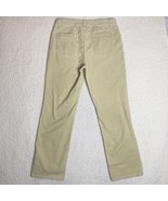 Chicos Corduroy Bootcut Pant Womens Khaki Light Yellow Slacks Size 1.5 3... - £11.49 GBP