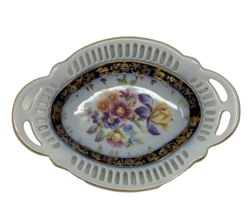 Vintage Best China Foreign Floral Trinket Dish - £10.65 GBP